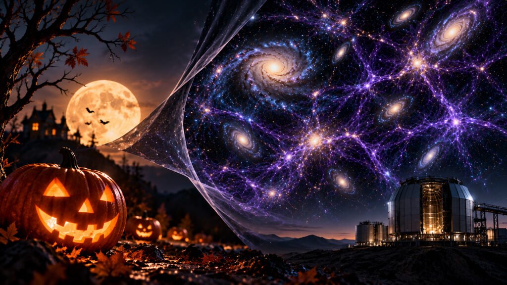 O Dia Internacional da Matéria Escura é celebrado em 31 de outubro, aproveitando o simbolismo do Halloween para despertar a curiosidade sobre um dos maiores enigmas cósmicos.