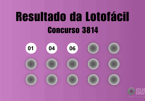 Veja na matéria os números sorteados do concurso 3814 da Lotofácil - Imagem: Olhar Digital